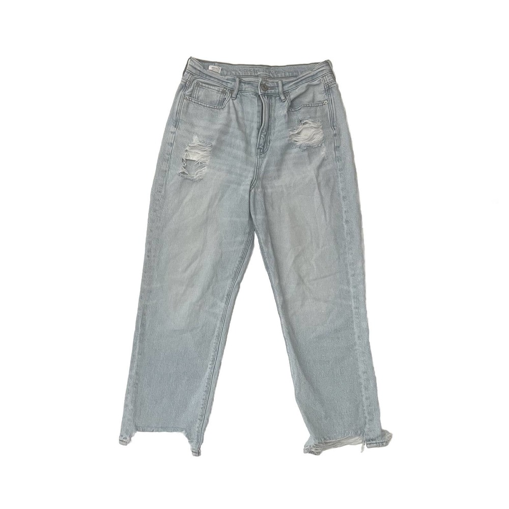 American Eagle Jeans Highest Rise 90’s Boyfriend Cotton Distressed